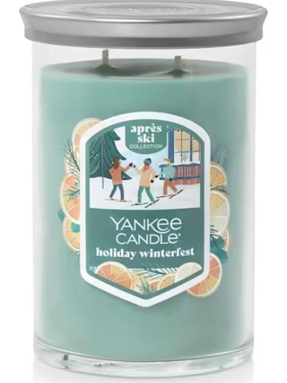 Yankee Candle Après Ski Collection Holiday Winterfest Large 2-Wick Tumbler Candl